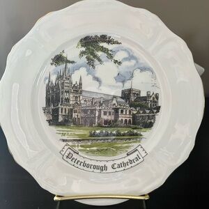 8” Peterborough Cathedral plate Collectors plate